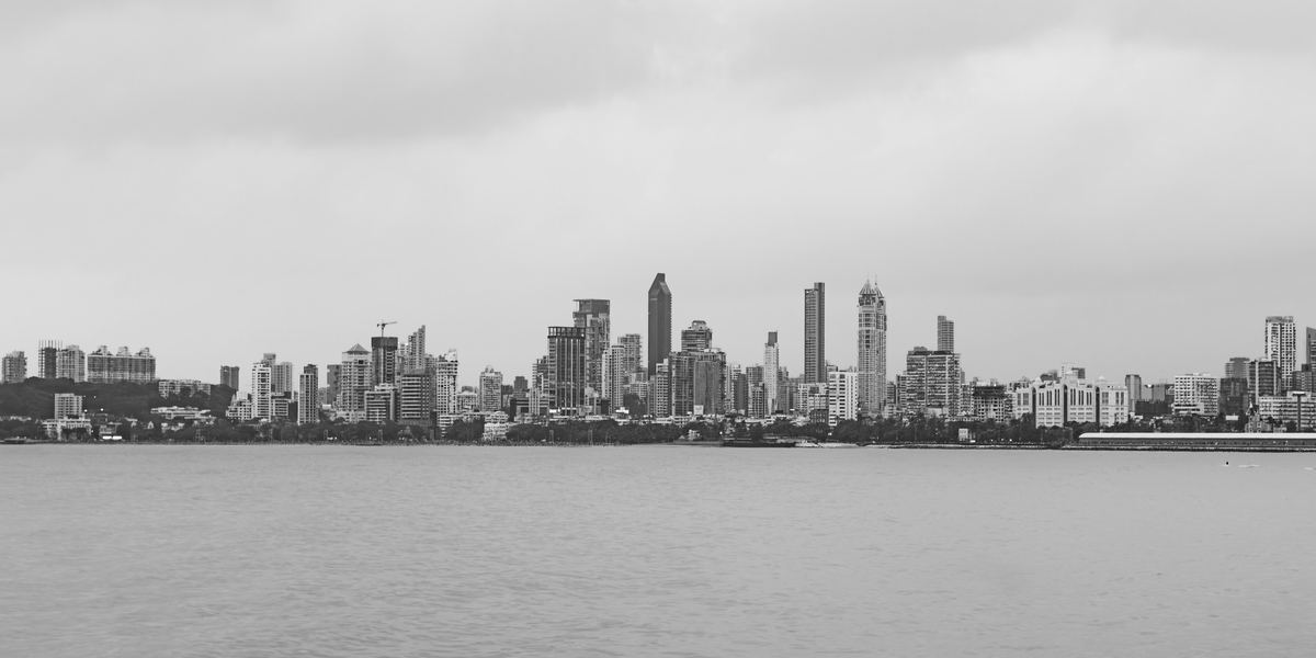 The Mumbai skyline